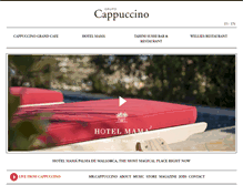Tablet Screenshot of grupocappuccino.com